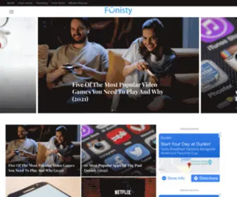 Funisty.com(Fun stories) Screenshot