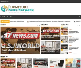 Funituresitea.com(Furniture News Network Site) Screenshot