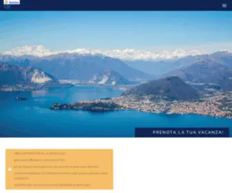 Funiviedellagomaggiore.it(Funivia del Lago Maggiore) Screenshot