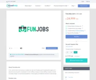 Funjobs.com($697 annually ($1.90 a day)) Screenshot