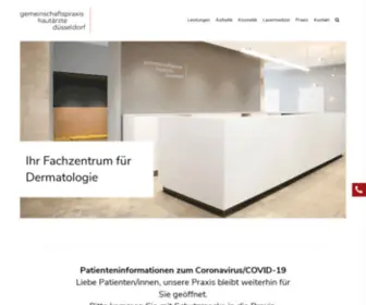 Funk-Humke.de(Gemeinschaftspraxis Hautärzte) Screenshot