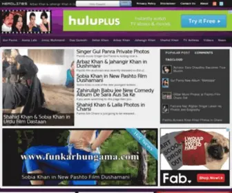 Funkarhungama.com(Deze website) Screenshot