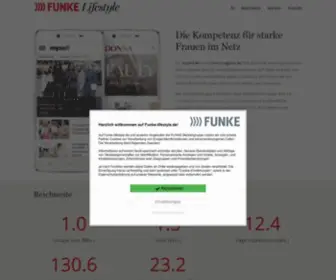 Funke-Lifestyle.de(FUNKE Lifestyle) Screenshot