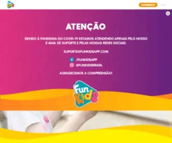 Funkidsapp.com(Conteúdo infantil) Screenshot