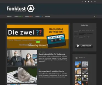 Funklust.de(Deine Campusmedien) Screenshot