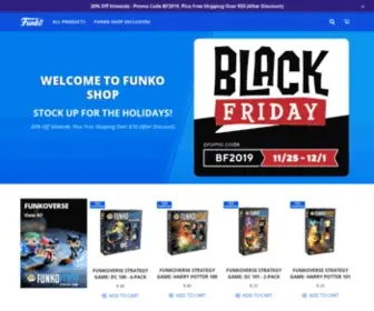 Funko-Shop.com(Funko Shop) Screenshot