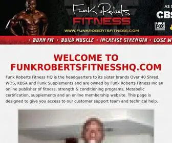 Funkrobertsfitnesshq.com(Funk Roberts Fitness HQ) Screenshot