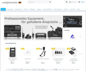 Funktechnik-Bielefeld.de(Weltempfänger) Screenshot
