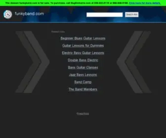 Funkyband.com(Premium domain) Screenshot