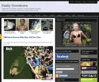 Funkydowntown.com(Funky Downtown) Screenshot