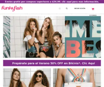 Funkyfish.ec(Ropa y accesorios de moda para mujer) Screenshot