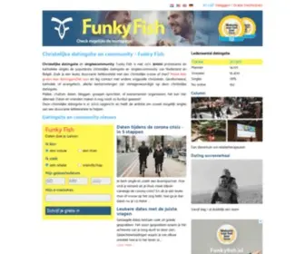Funkyfish.nl(Dé christelijke datingsite voor alle christenen) Screenshot