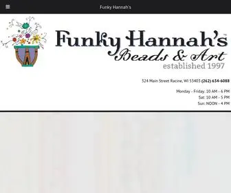 Funkyhannahs.com(Funky Hannah's) Screenshot