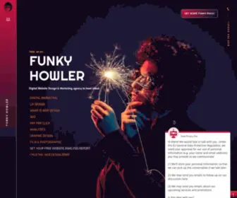 Funkyhowler.com(Funky Howler) Screenshot