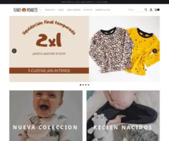 Funkymonkeys.com.ar(Funky Monkeys Babies) Screenshot