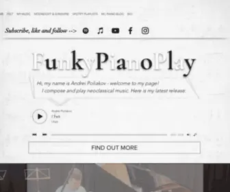 Funkypianoplay.com(Music Composer) Screenshot