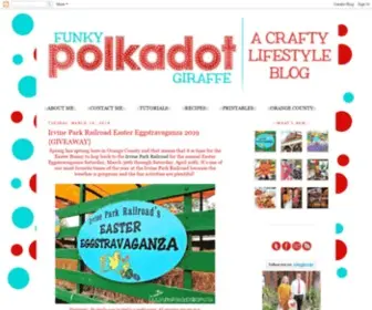 Funkypolkadotgiraffe.net(Funky Polkadot Giraffe) Screenshot