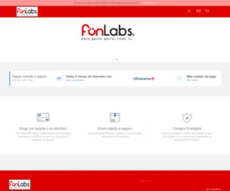 Funlabs.com.mx(FUN LABS) Screenshot