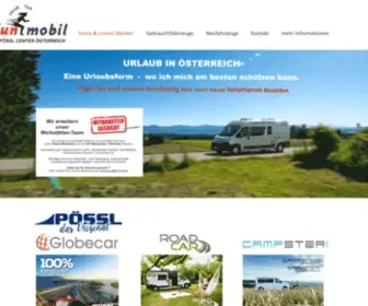 Funmobil.at(Importeur Österreich für Pössl) Screenshot