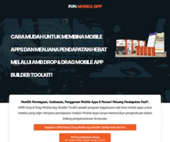 Funmobileapp.com(The AMB Mobile App Builder Without Coding CMS Toolkit) Screenshot