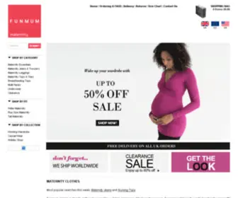 Funmum.com(Maternity clothing) Screenshot