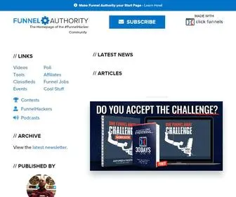 Funnelauthority.com(Funnel Authority) Screenshot