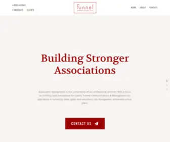 Funnel.ca(Funnel Communications & Management Ltd) Screenshot