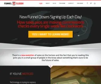 Funnelcloser.com(Funnel Closer) Screenshot