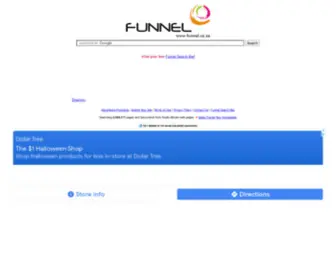 Funnel.co.za(South Africa's Super Search Engine) Screenshot