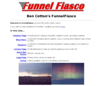 Funnelfiasco.com(Ben Cotton's FunnelFiasco) Screenshot