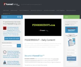 Funnelfixing.com(Fix Your Funnel & Online Business With Our Help and Training) Screenshot