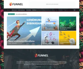 Funnel.lv(Funnel) Screenshot