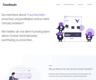 Funnelmeister.io(Online mehr verkaufen) Screenshot