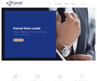 Funnelmoreleads.com(Craft Results Driven Strategy) Screenshot