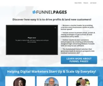 Funnelpages.com(Just another WordPress site) Screenshot