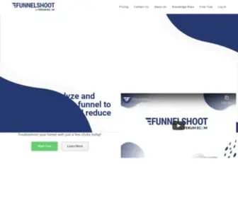 Funnelshoot.com(Troubleshoot your funnel) Screenshot