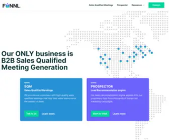 Funnl.ai(B2B Sales Qualified Meeting (SQM) Generation Company) Screenshot