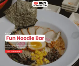 Funnoodlelubbock.com(Fun Noodle Bar Lubbock) Screenshot