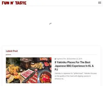 Funntaste.com(We're an independent media publisher) Screenshot