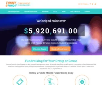 Funny4Funds.com(The best idea for fundraising) Screenshot