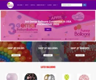 Funnyballoonsusa.com(Balloons Distributor) Screenshot