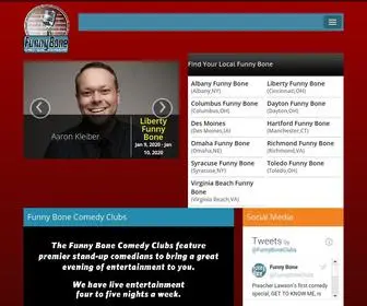 Funnybone.com(The premier comedy club) Screenshot