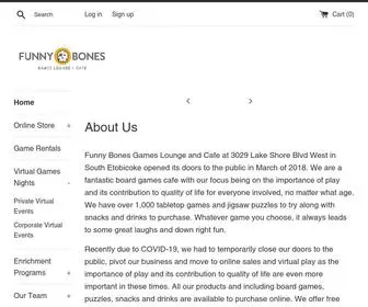 Funnybonesto.com(Funny Bones Inc) Screenshot