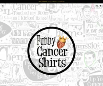 Funnycancershirts.com(Funny Cancer Shirts) Screenshot