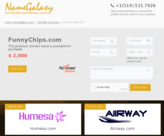 Funnychips.com(Buy cheap chips) Screenshot