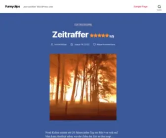 Funnyclips.de(Just another WordPress site) Screenshot