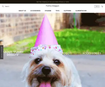 FunnydoggypetStore.com(Funny Doggys) Screenshot