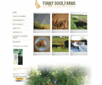 Funnyduckfarms.com(Funny Duck Farms) Screenshot