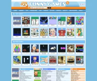 Funnygames.co.uk(Play Funny Games at FunnyGames.co.uk) Screenshot