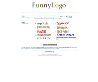 Funnylogo.info(Personal search engines) Screenshot